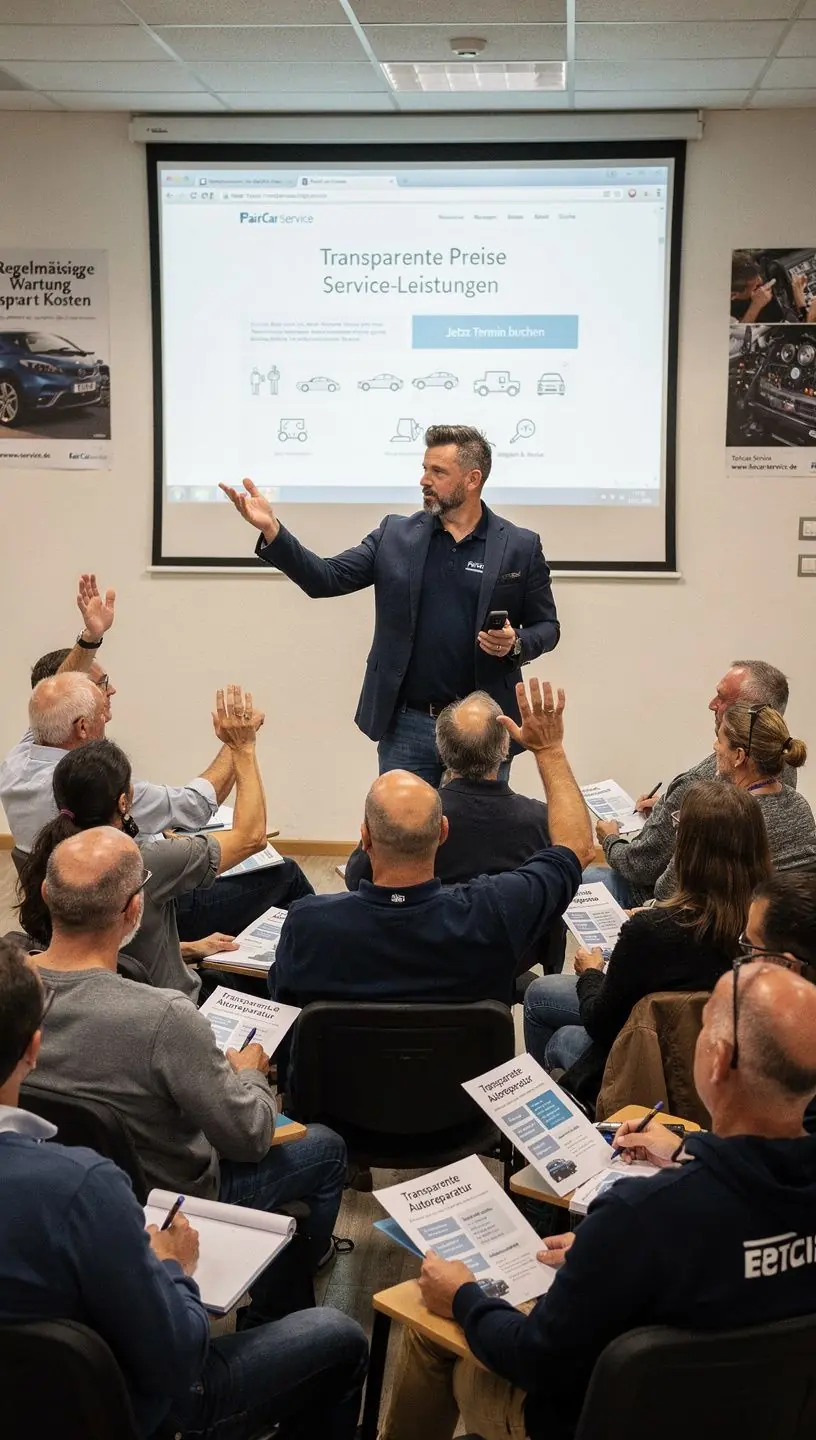 Digitales Vergleichsportal zeigt transparente Werkstattpreise für Kfz-Reparaturen in Deutschland.